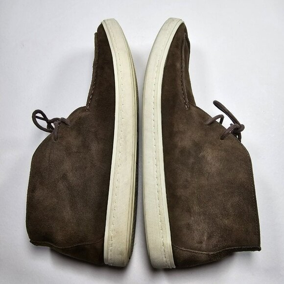 Mercanti Fiorentini Relax Suede Chukka Ankle Boot Shoes Men's Size 10M Brown - Picture 2 of 10